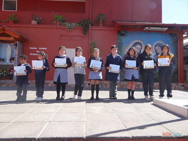 Alumnos Destacados Vivencia Valor del Mes